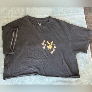 Playboy Cropped T shirt